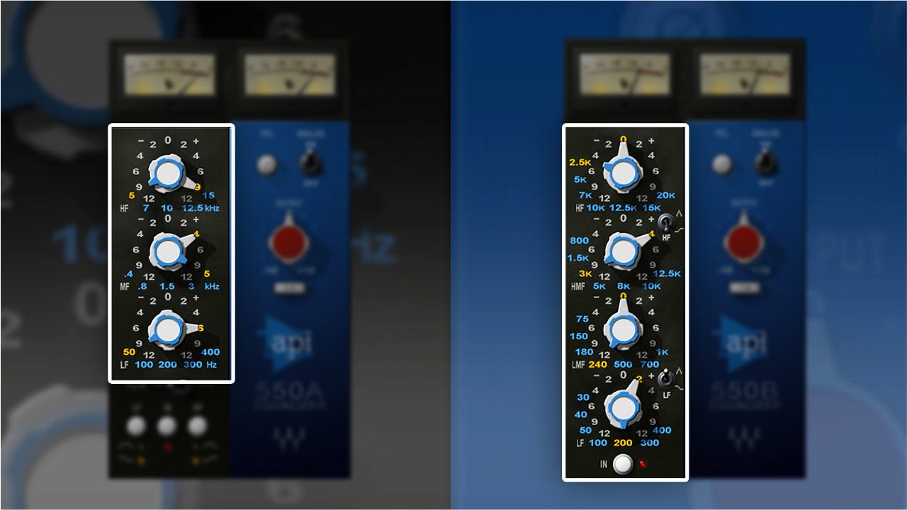 API 550A & API 550B EQ Plugins - Waves Audio