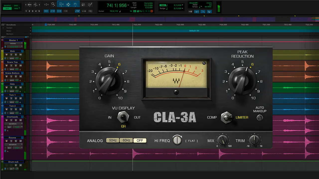 Waves CLA-3A タイトでエッジのあるコンプレッション