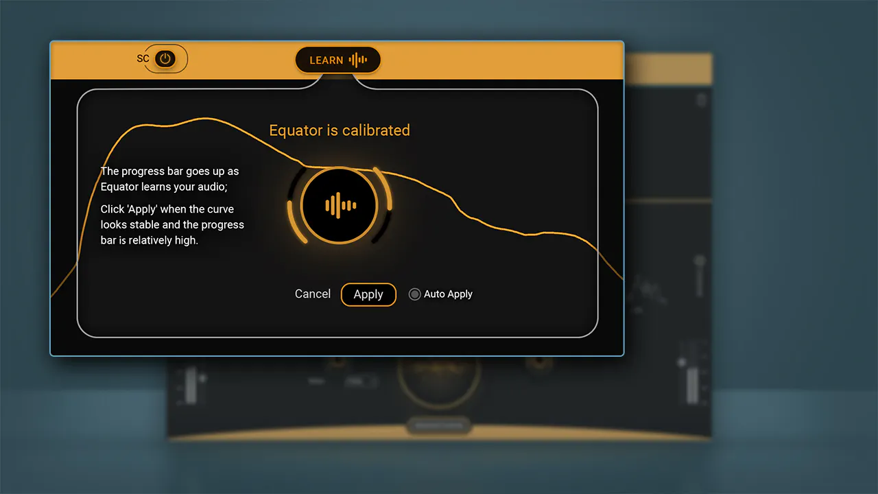 Waves Curves Equator 必要な部分だけを抑える