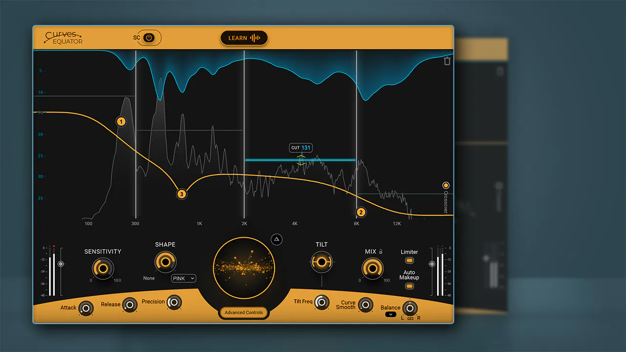 Waves Curves Equator 細かな追い込みにも対応