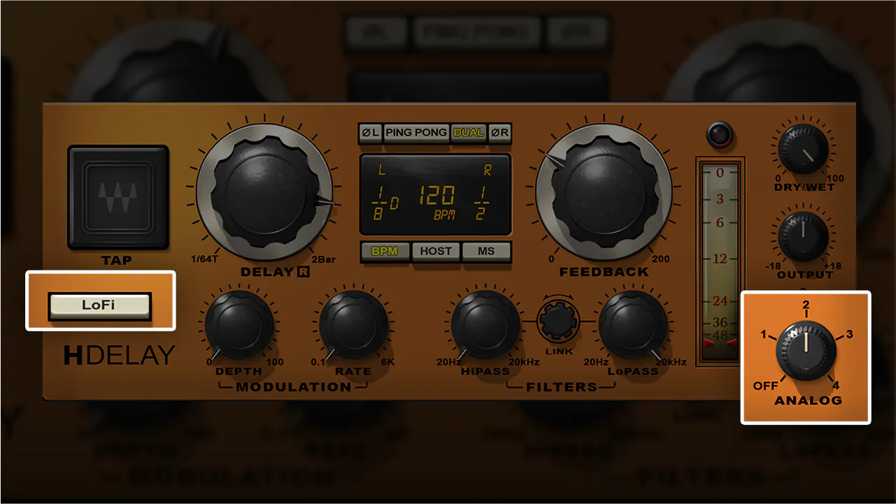 Waves H-Delay Hi-Class Lo-Fi