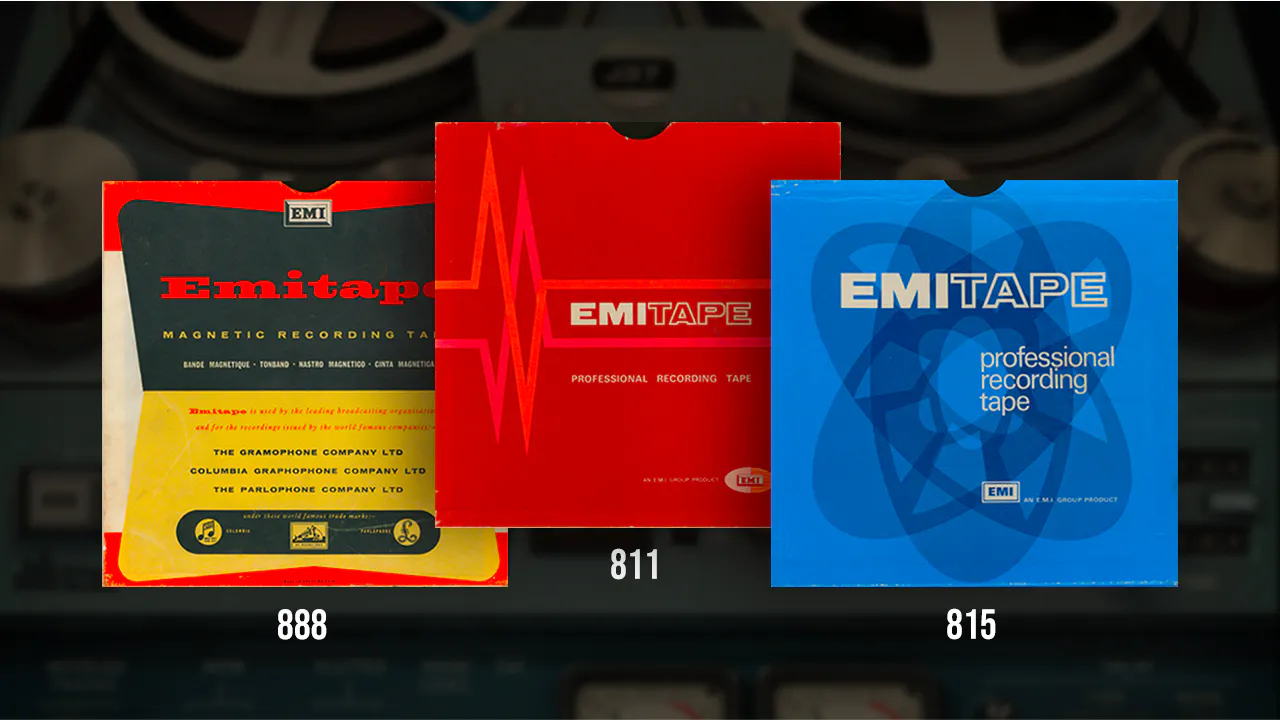 Waves J37 Tape Original Super-Rare EMI Tape Formulas from the Abbey Road Archives