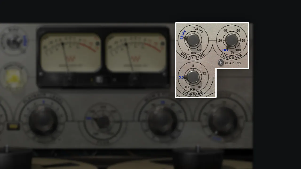 Waves Kramer Master Tape Add Ambience with Analog Tape Delay