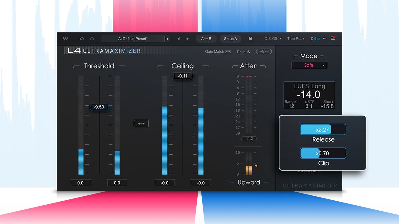 Features: Adaptive Clipper & Release