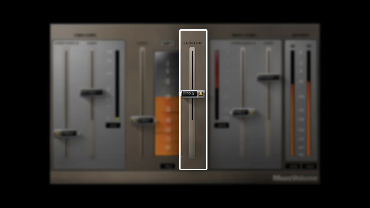 Waves MaxxVolume レベラーで音量を安定させる