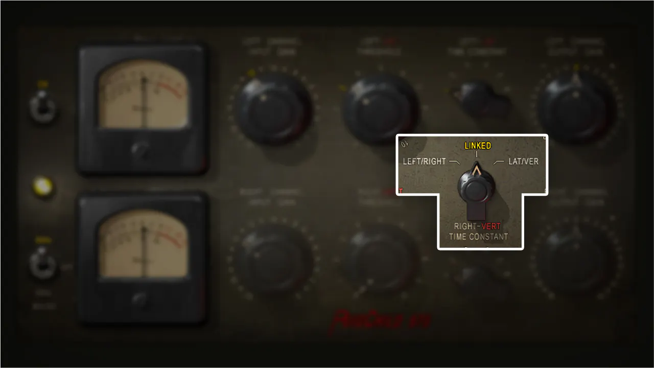 Waves PuigChild Compressor ソースに合わせたモード選択