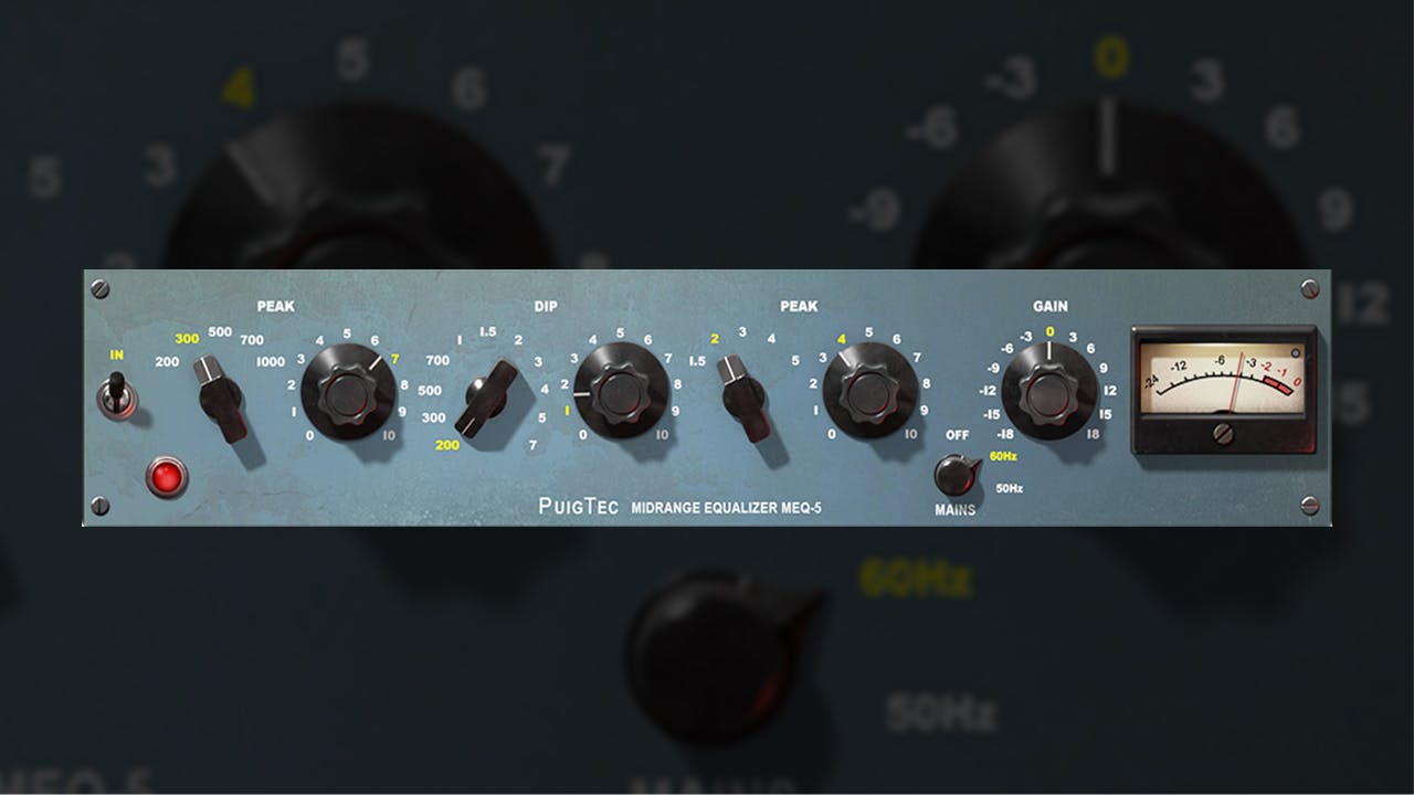 PuigTec EQP-1A + MEQ-5 EQ Plugins - Waves Audio