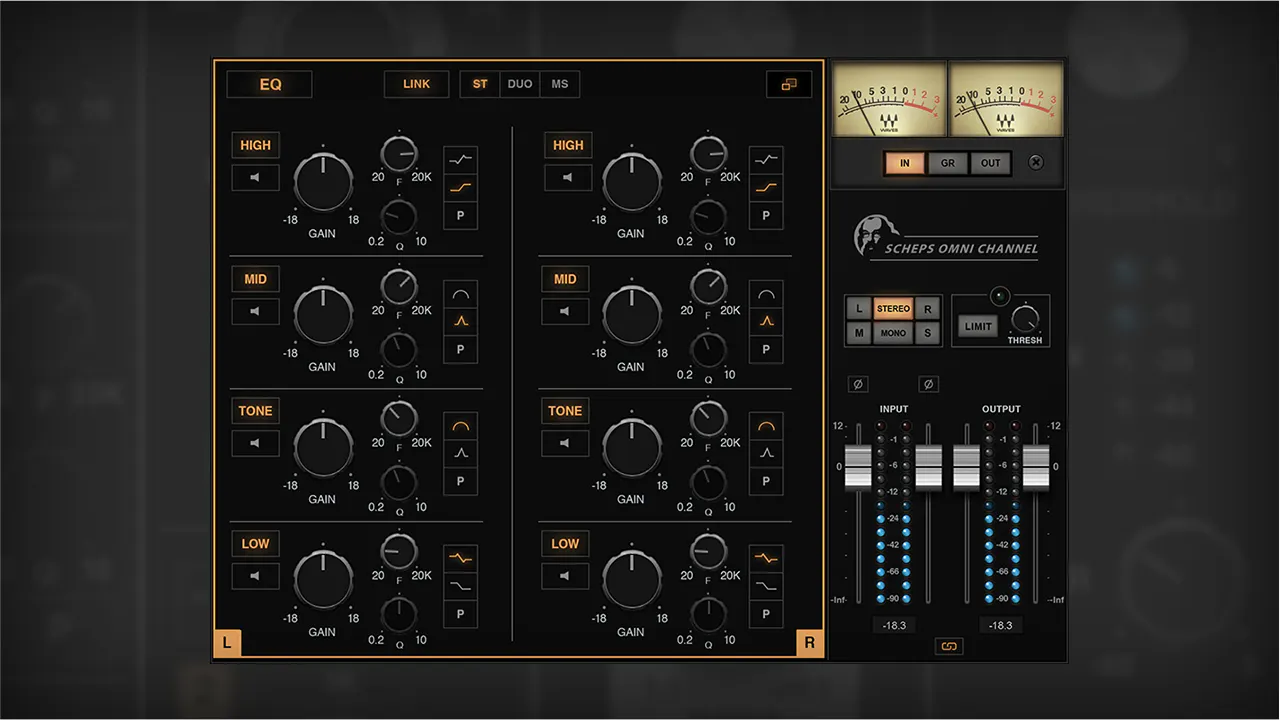 Waves Scheps Omni Channel 2 役割の違うEQで素早く整える