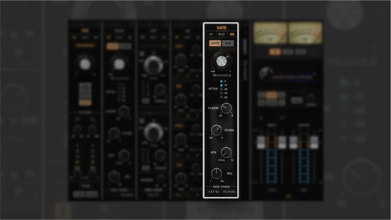 Waves Scheps Omni Channel 2 ゲート/エキスパンダーも柔軟