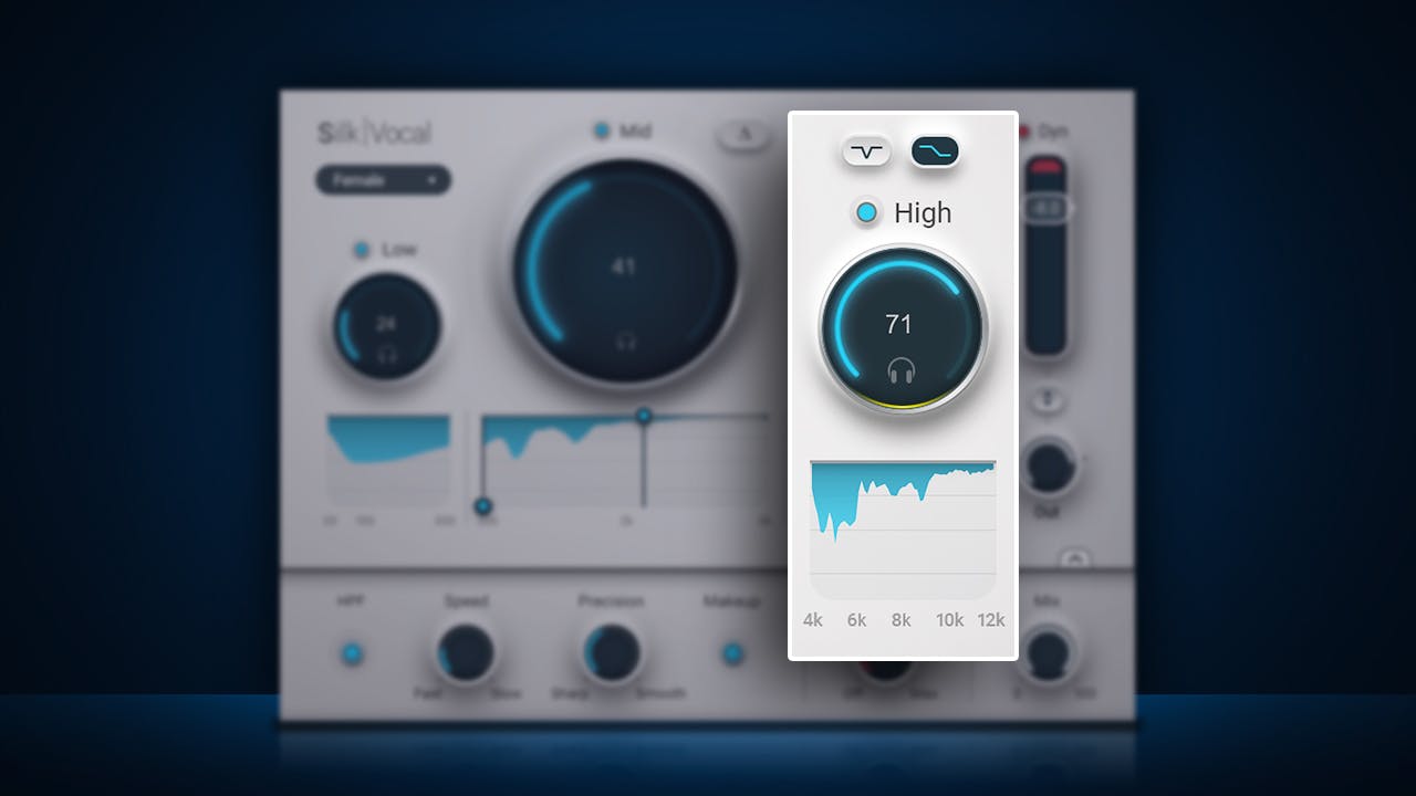 Silk Vocal Smart EQ Dynamics Plugin for Vocals - Main Image