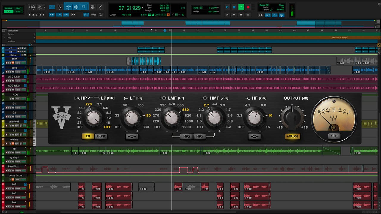 IVE ELEVEN SOUND WAVE コンプ Get Waves V-EQ4 Vintage Equalizer Plugin FREE Until February