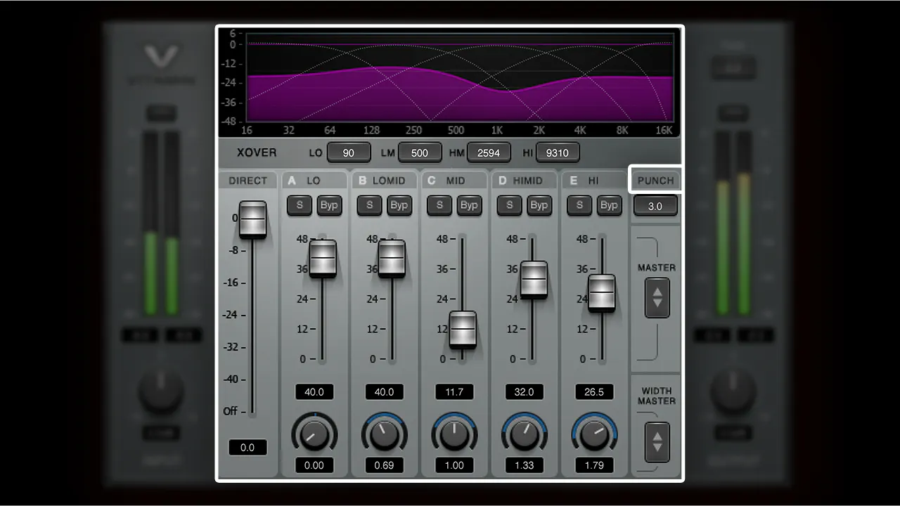 Waves Vitamin Sonic Enhancer Shape Transients with Punch