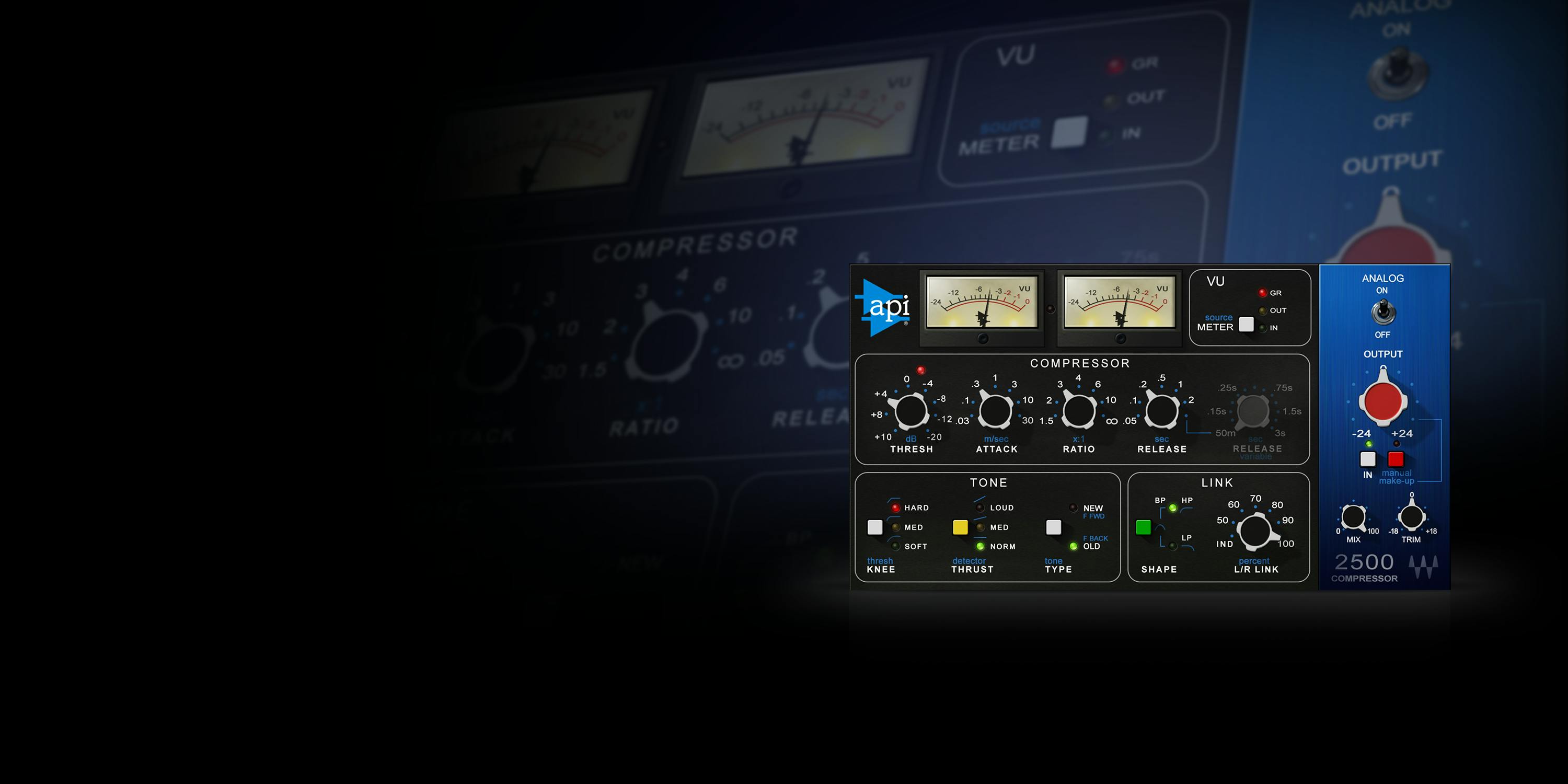 API 2500 Compressor Plugin - Waves Audio