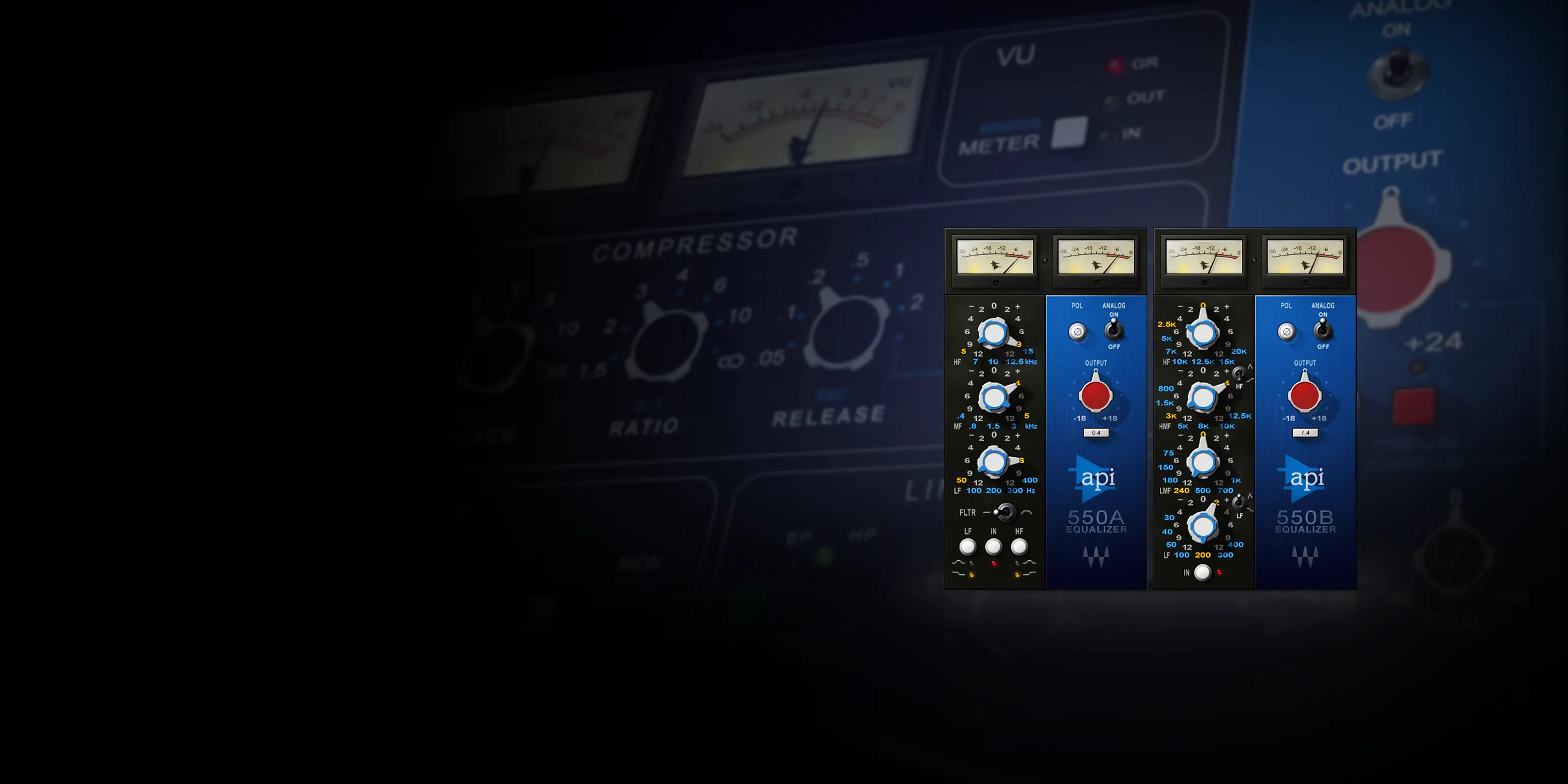 API 550A & API 550B EQ Plugins - Waves Audio