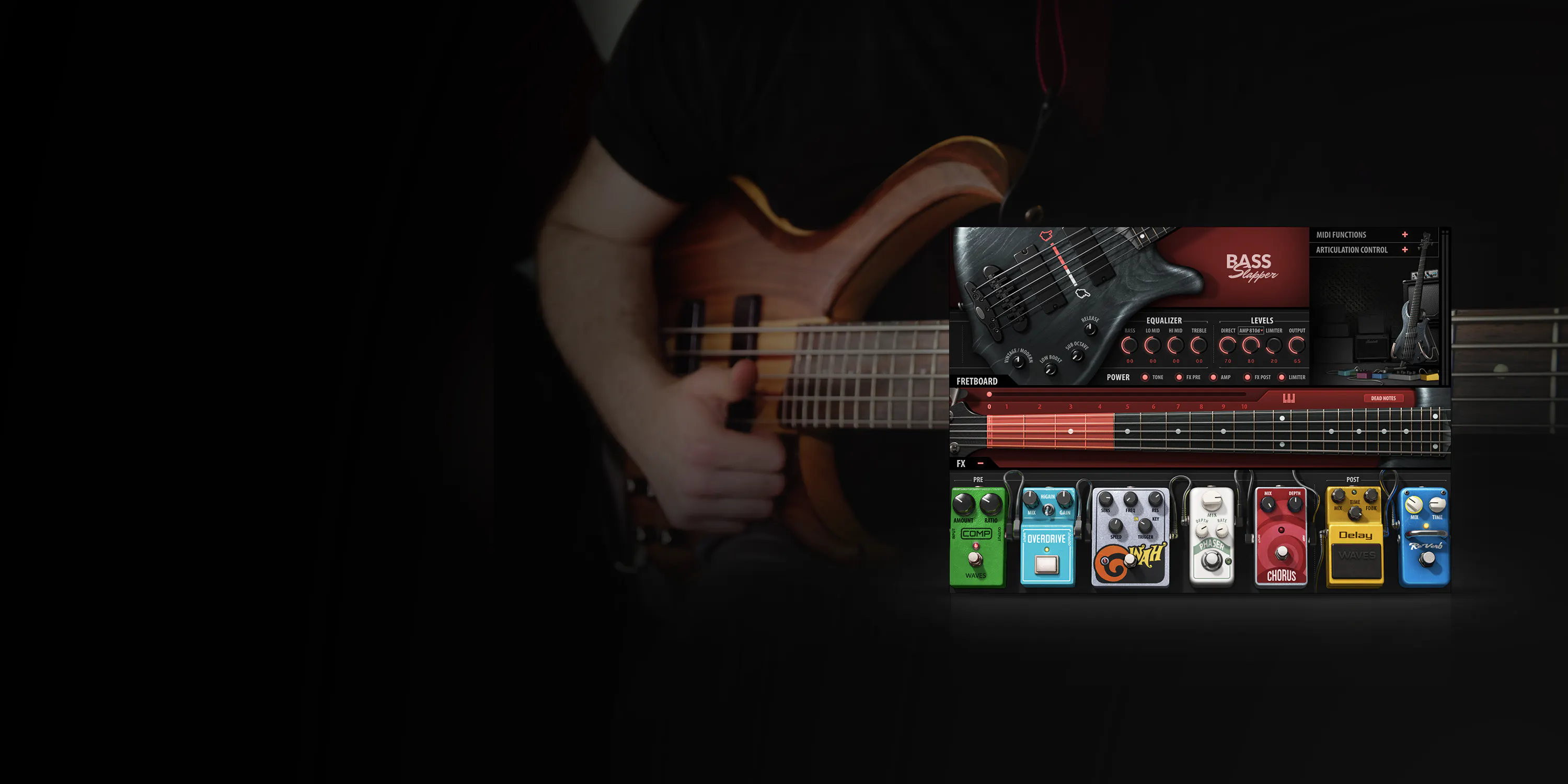 Slapper Instrument Bass Slapper – Virtual Instrument - Waves Audio
