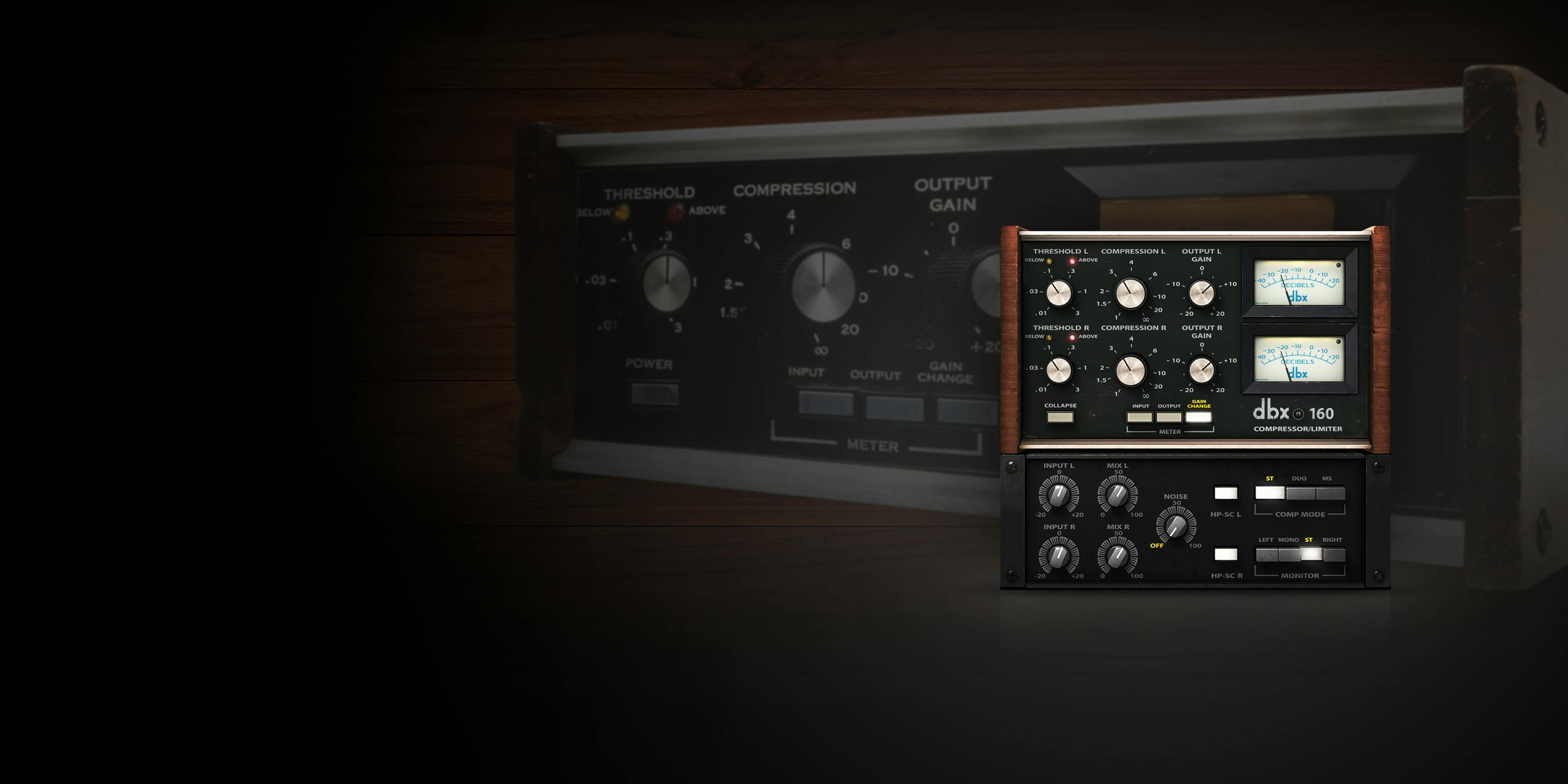 dbx® 160 Compressor / Limiter main banner