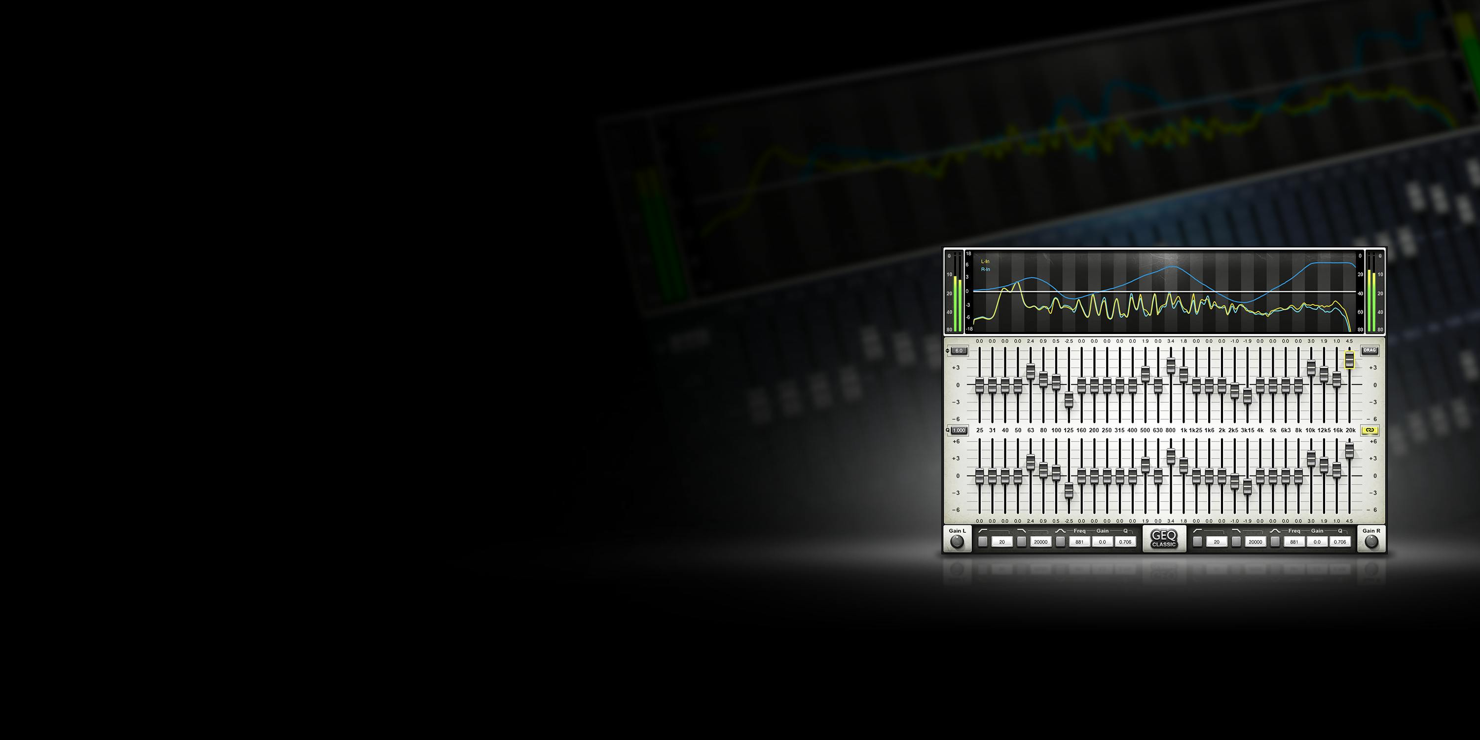 GEQ Graphic Equalizer main banner