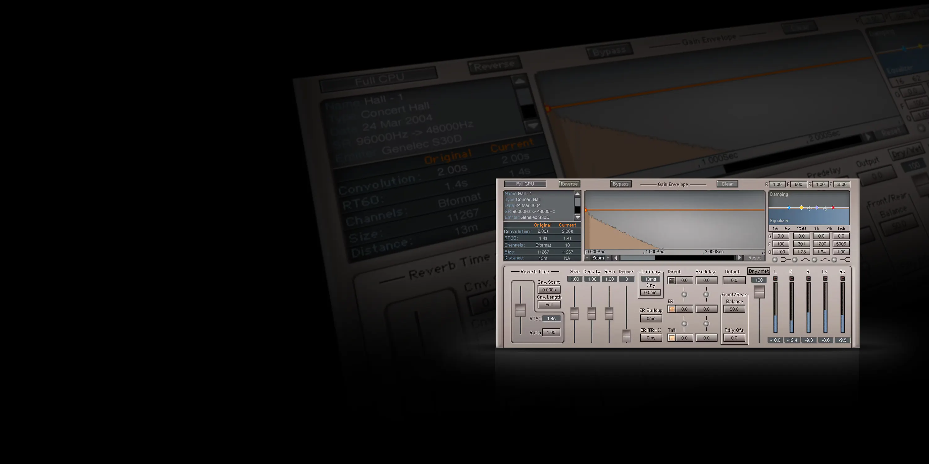 IR-360 Surround Convolution Reverb Plugin - Waves Audio