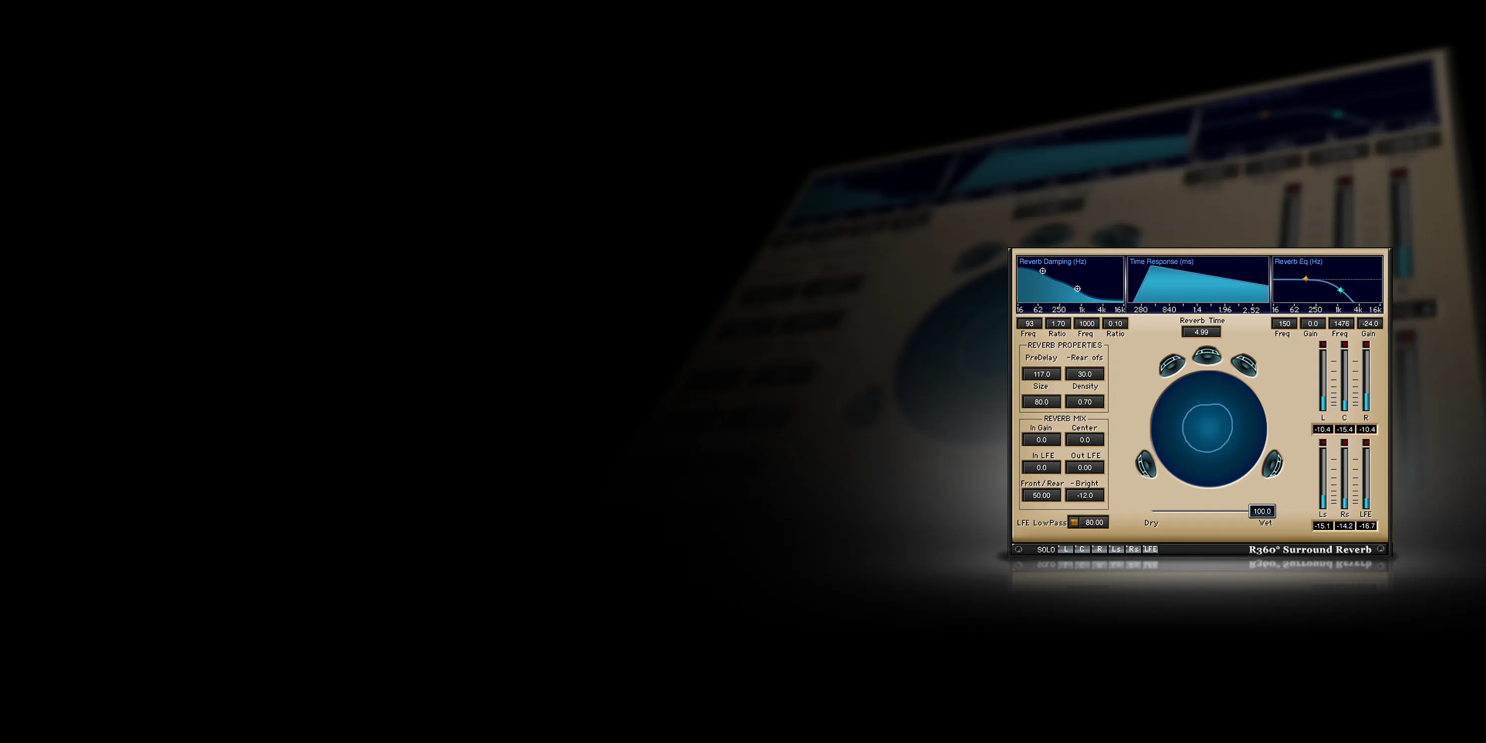 Surround Sound Reverb Plugin R360 Surround Reverb Plugin