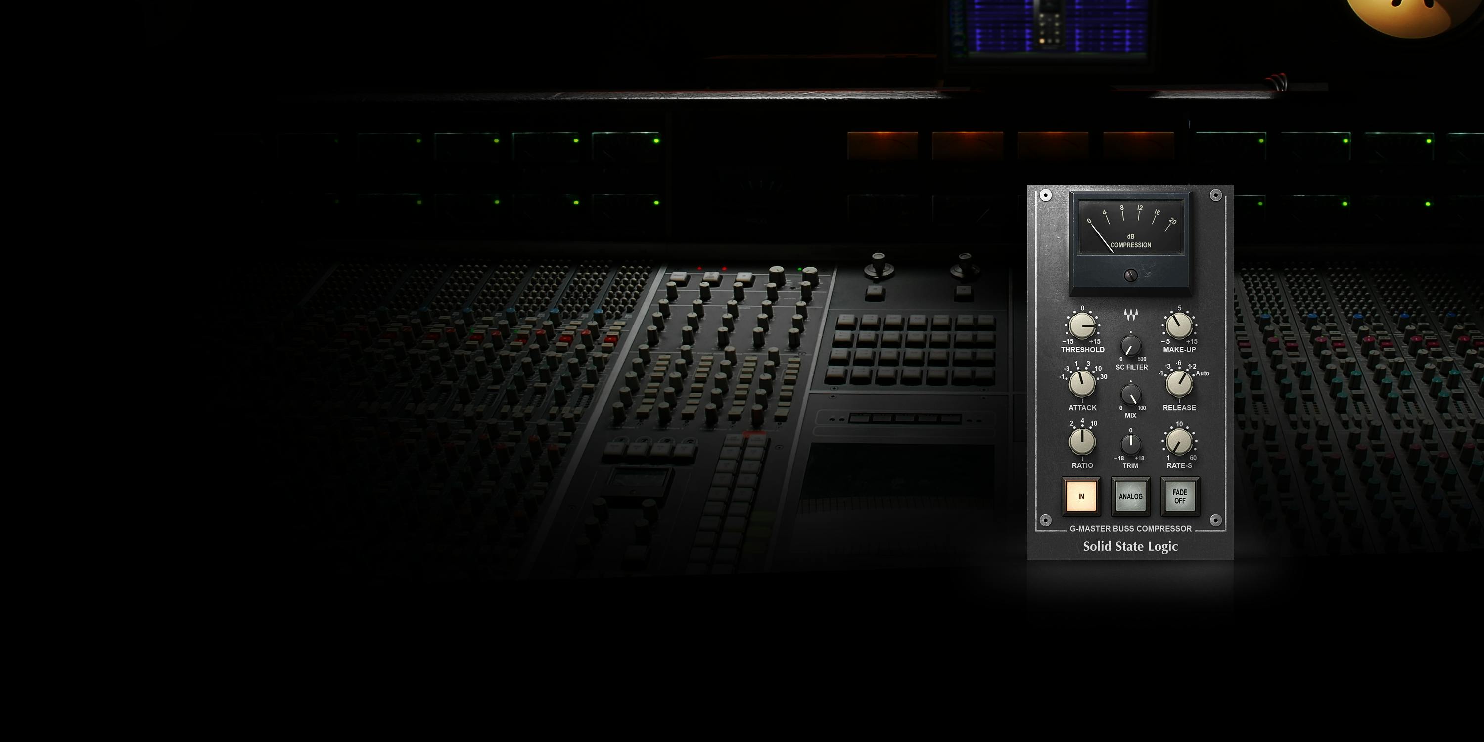SSL G-Master Buss Compressor Plugin - Waves Audio