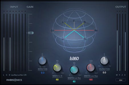 B360 Ambisonics Encoder main image