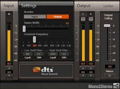 DTS Neural™ Mono2Stereo main image