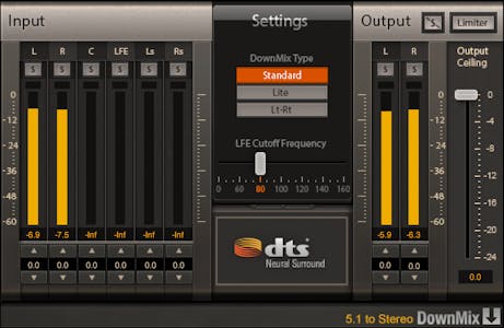 DTS Neural™ Surround DownMix main image