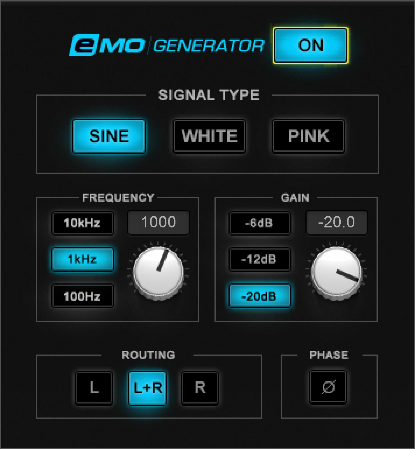 eMo Signal Generator Plugin | Waves