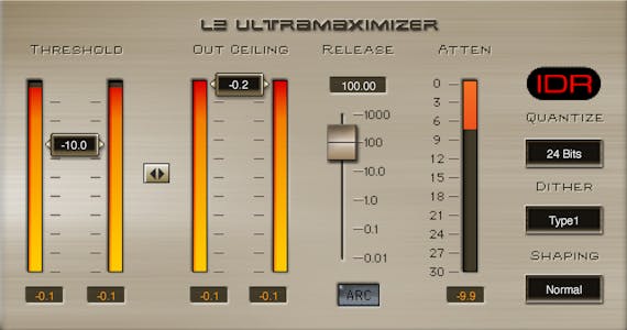 L2 Ultramaximizer Peak Limiter Plugin - Waves Audio
