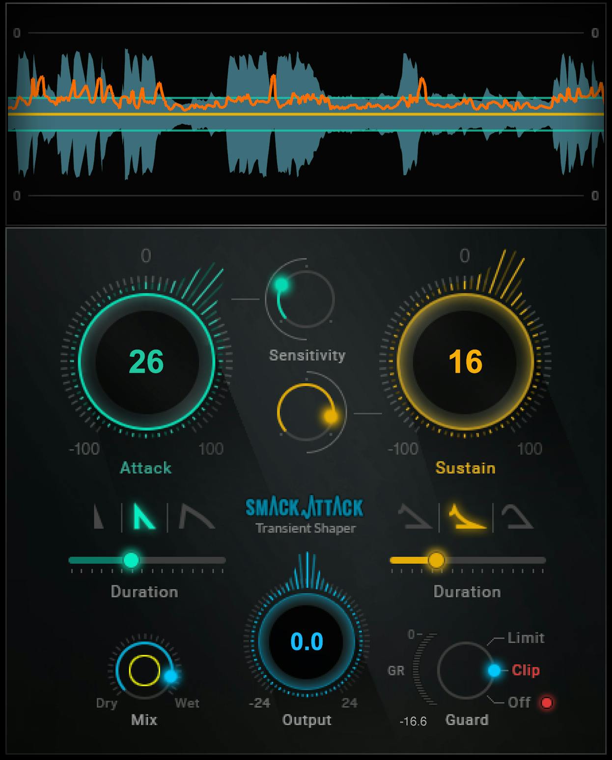 Waves Smack Attack Transient Shaping Plug-In