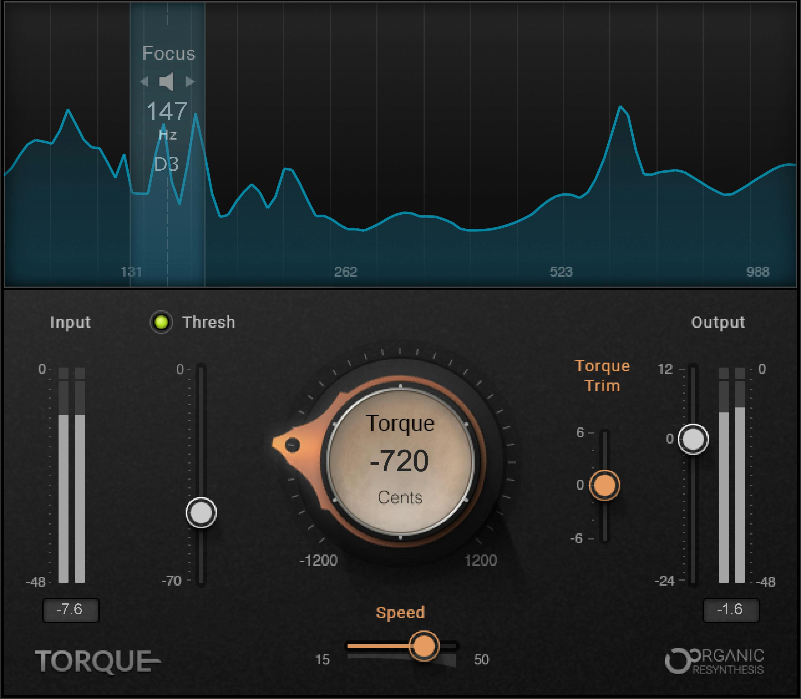 Torque Drum Tone Shifter Waves Audio