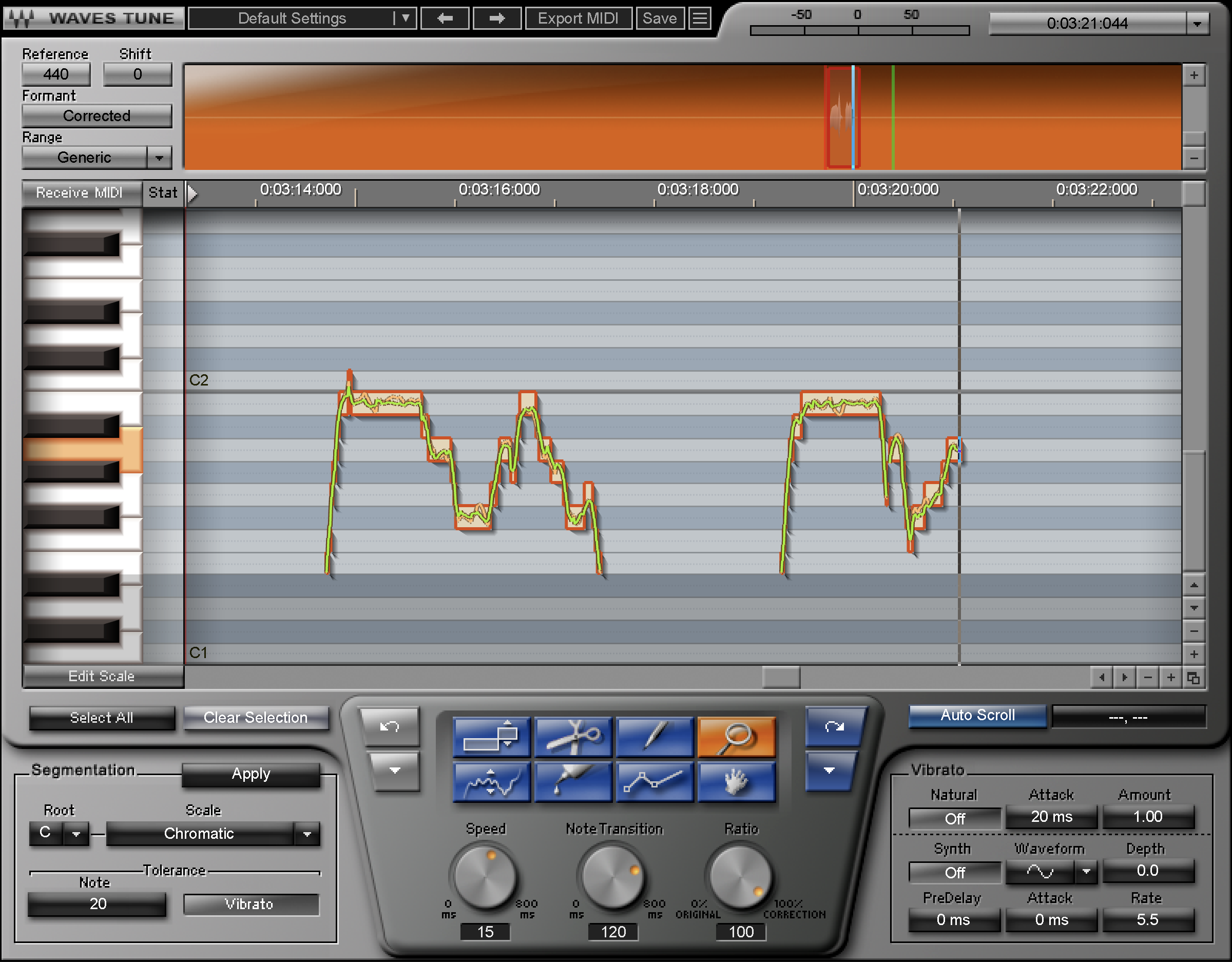 Waves Tune Vocal Pitch Correction Plugin Waves Audio