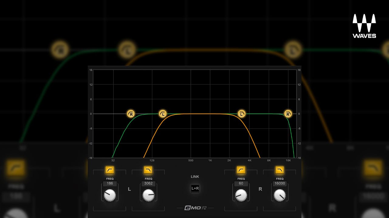 eMo F2 High-Pass / Low-Pass Filters | Waves