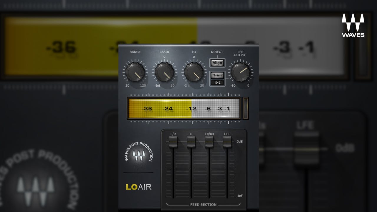 LoAir Subharmonic Generator Plugin - Waves Audio