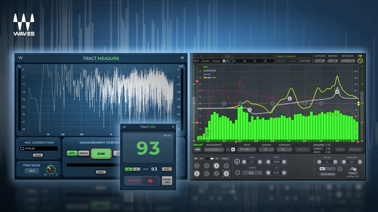 TRACT System Calibration by Waves