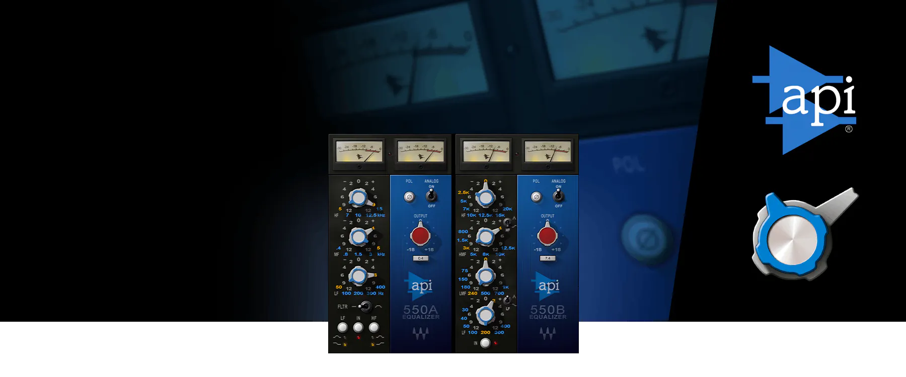 API 550A & API 550B EQ Plugins - Waves Audio