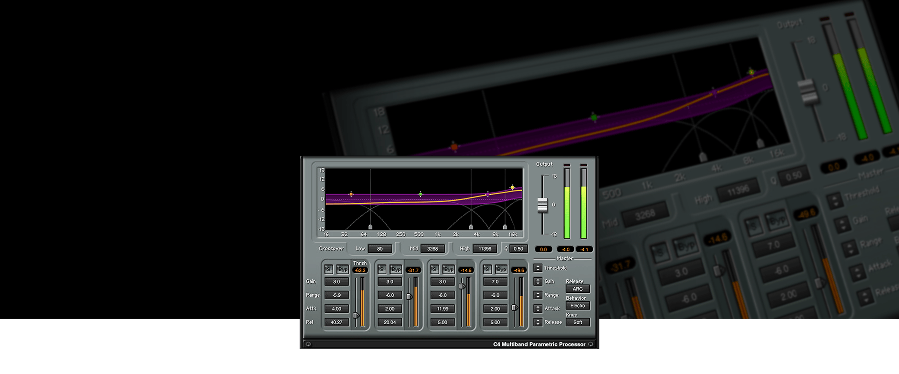 C4 Multiband Compressor Plugin - Waves Audio