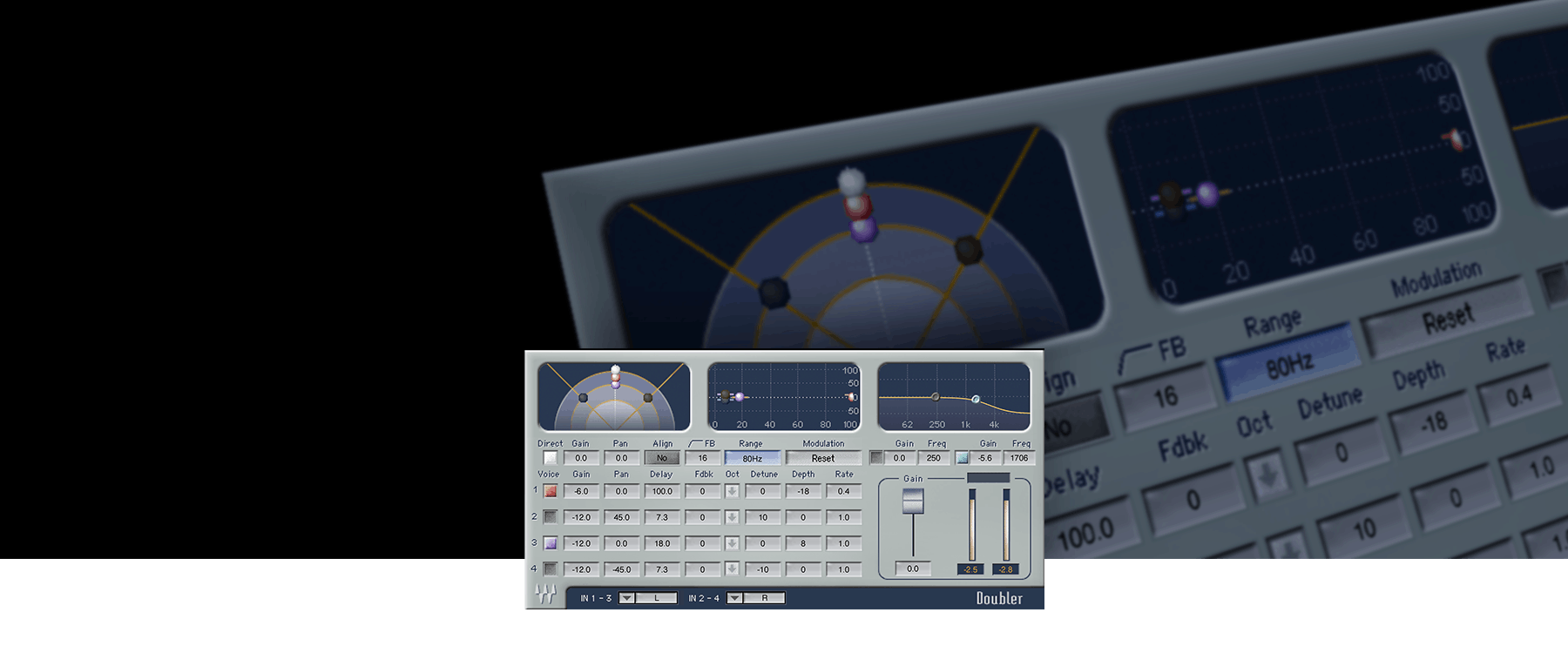 Doubler Vocal Doubling and Harmonizer Plugin Waves