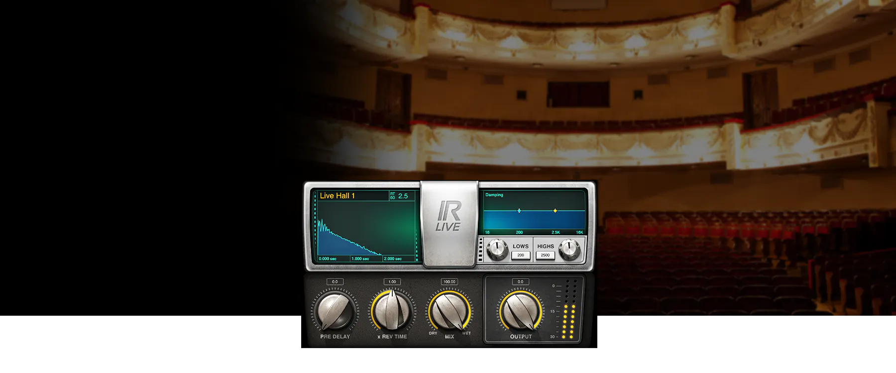 Convolution Reverb Plugin for Live Sound – IR-Live - Waves Audio