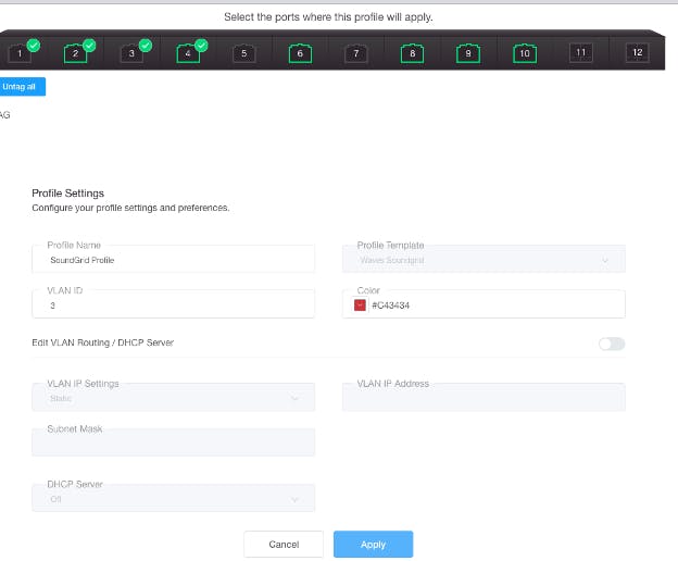 SoundGrid profile