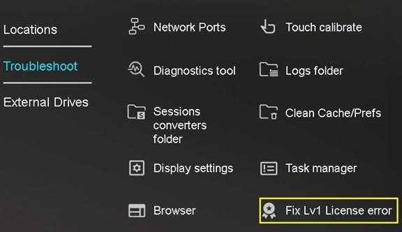 How to Fix License Missing Error on eMotion LV1 Classic Console