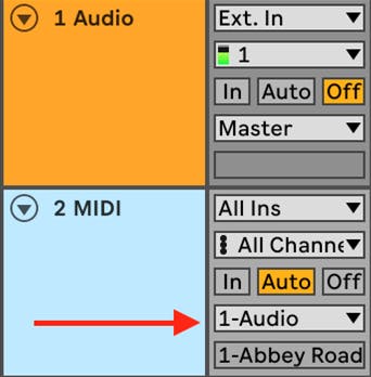 Create a new MIDI track and assign its output to the audio track. If needed, select your Waves plugin in the bottom box