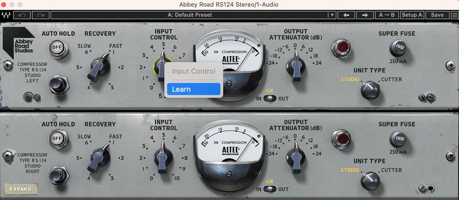 Create a new MIDI track and assign its output to the audio track. If needed, select your Waves plugin in the bottom box