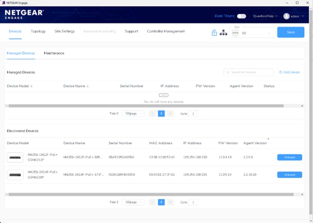 Wait until you see it in the 'Discovered Devices' section