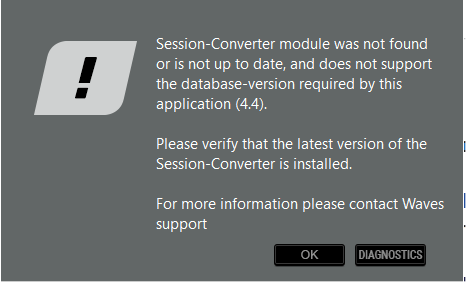ow to Solve Session Converter Error in eMotion LV1 and SuperRack