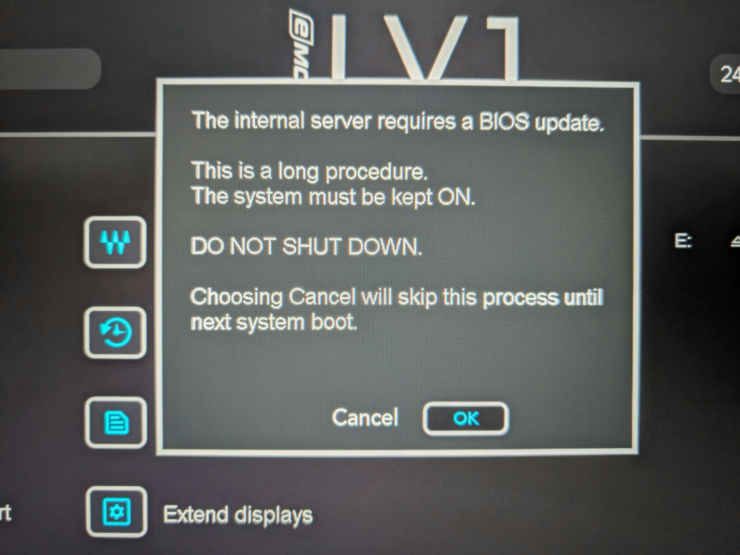 Sever BIOS