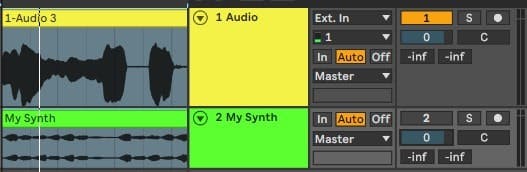 Create another track and record or input it with your instrument
