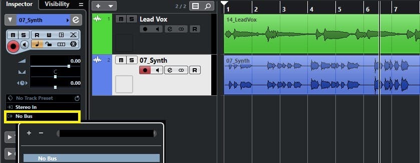 Create another track and record or import your instrument signal