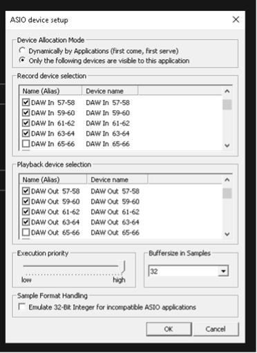 Changing Buffer Size