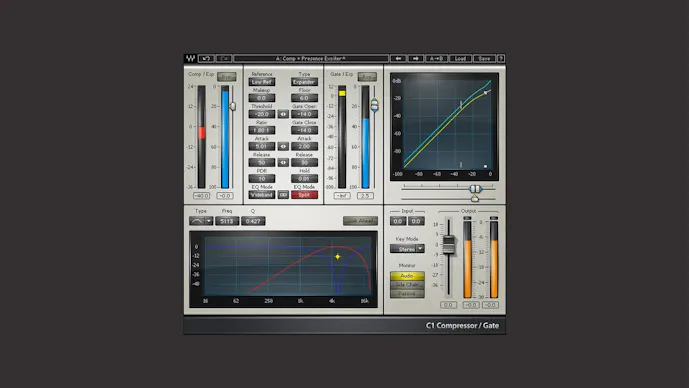 C1 Compressor / Gate Plugin with Sidechain